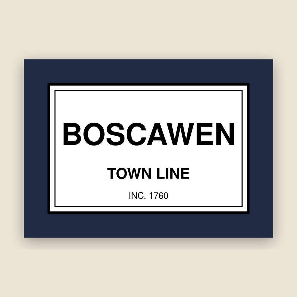 Boscawen Town Line Mug