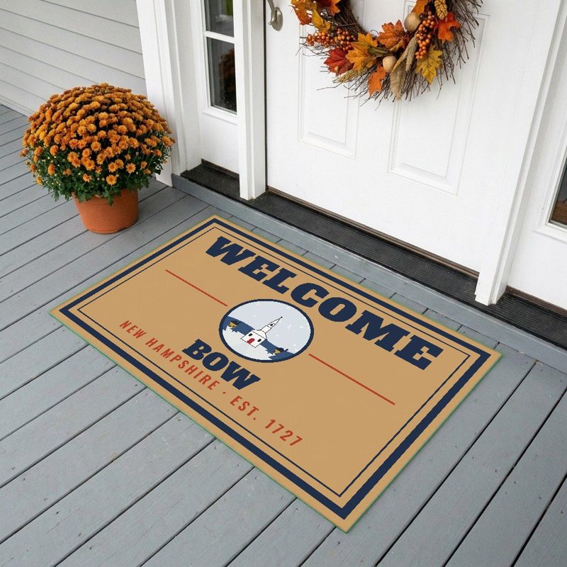 Bow Welcome Doormat