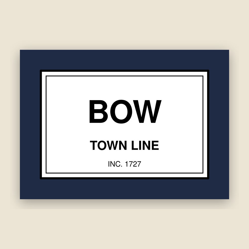 Bow Town Line Mug
