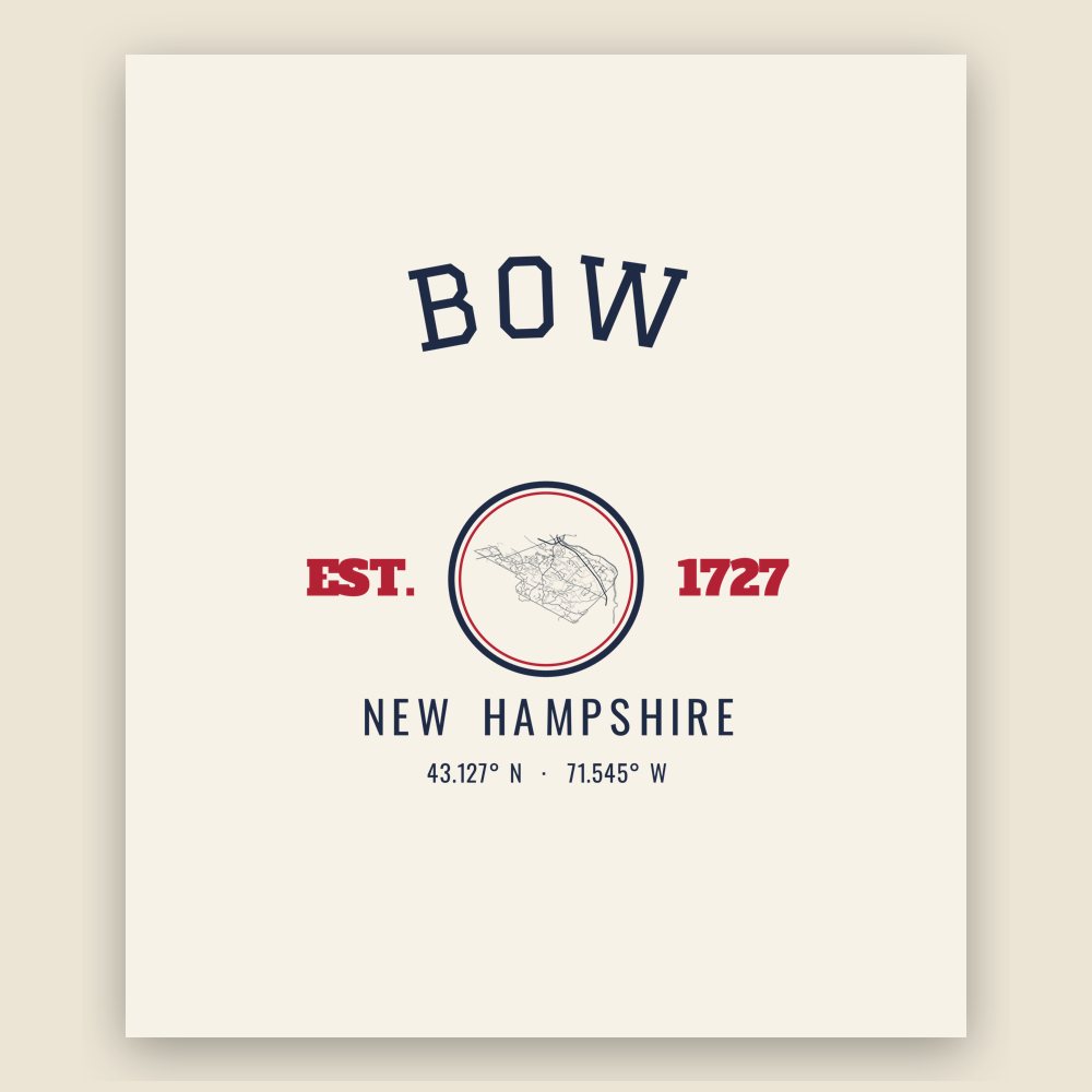 Bow Hometown Ornament