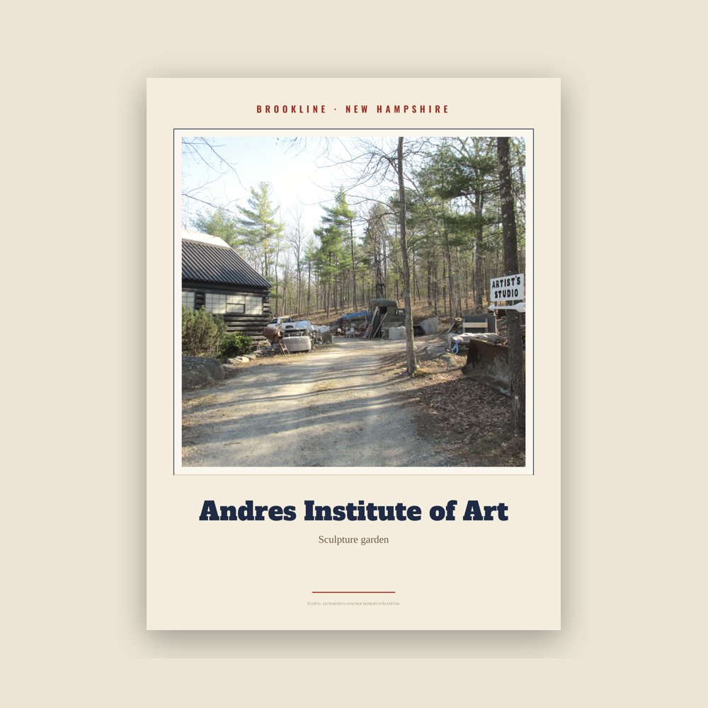Brookline Andres Institute of Art Landmark Print