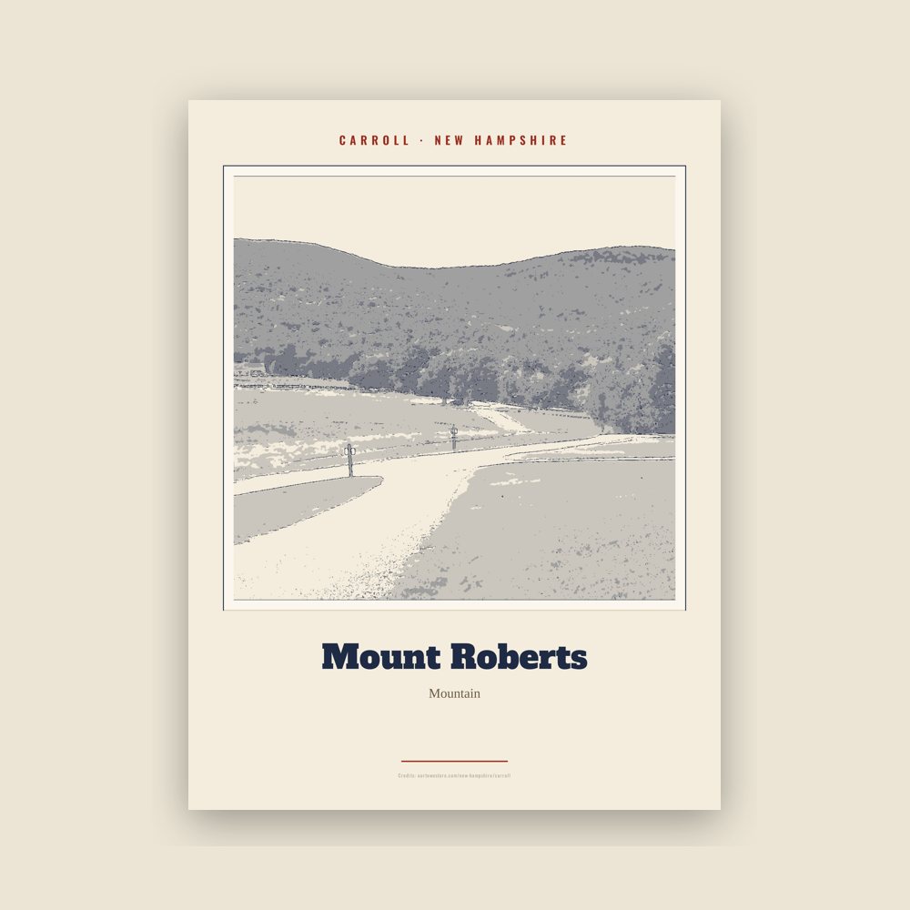 Carroll Mount Roberts Landmark Print