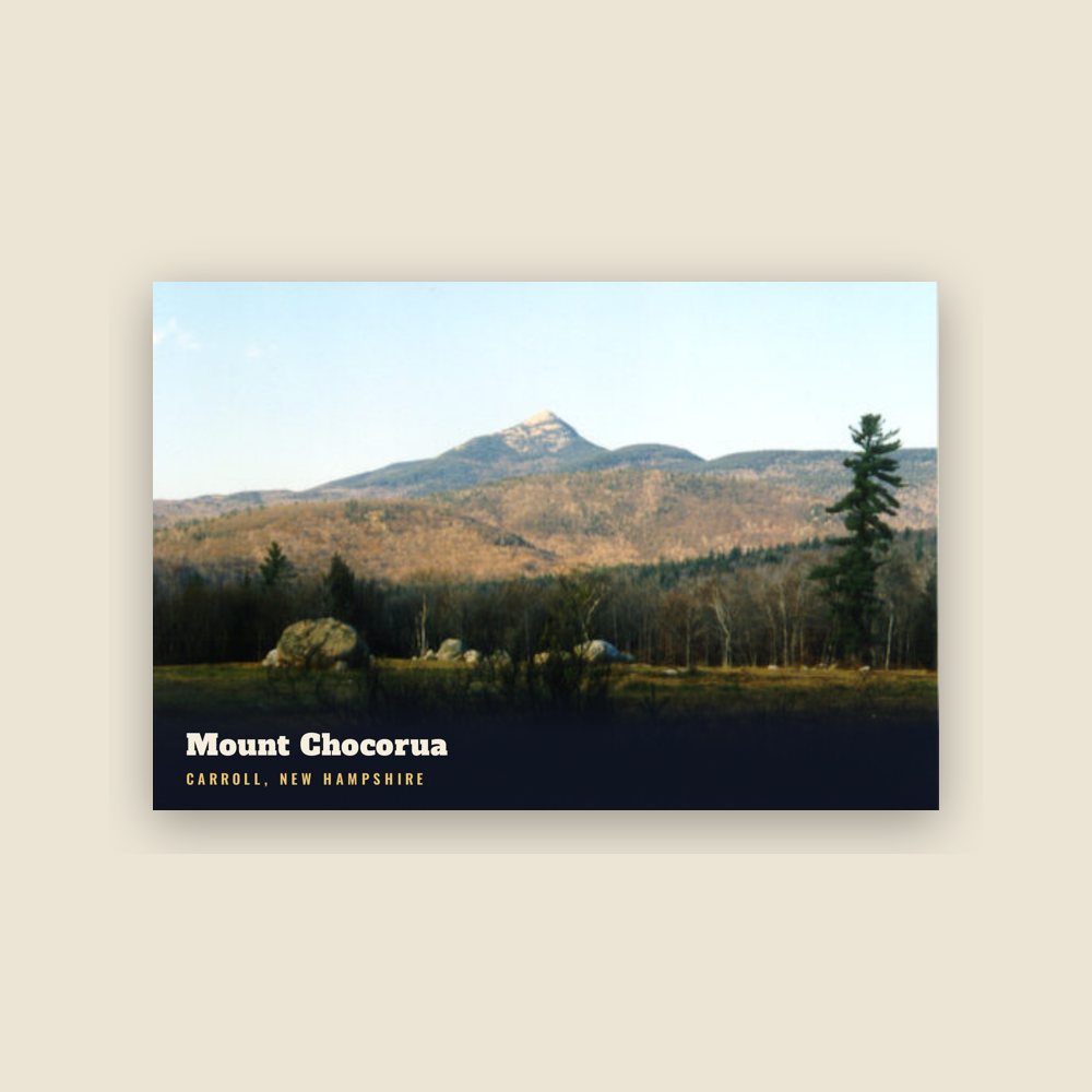Carroll Mount Chocorua Postcard