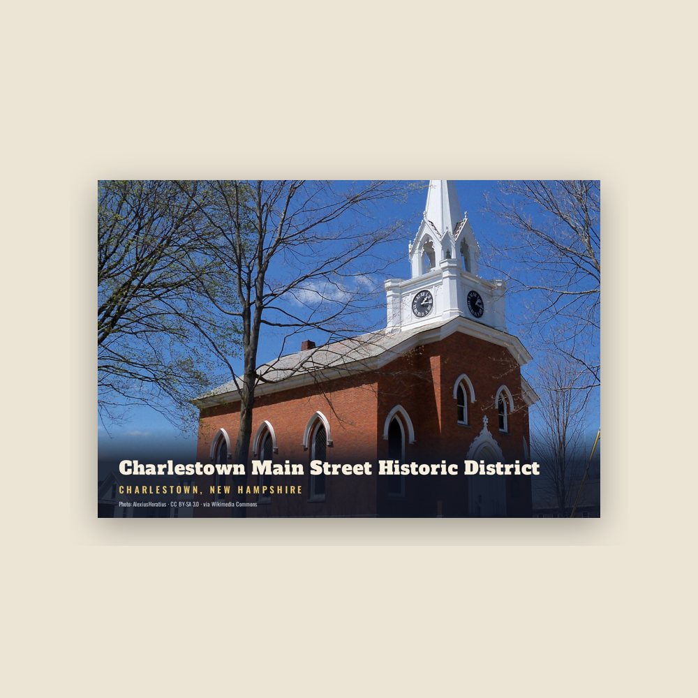 Charlestown Charlestown Main Street Historic District Postcard