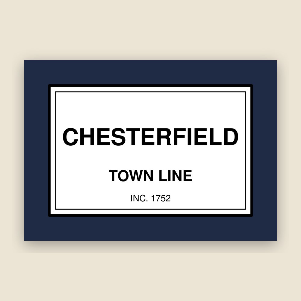 Chesterfield Town Line Mug