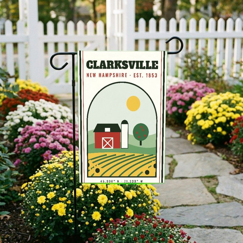 Clarksville Garden Flag