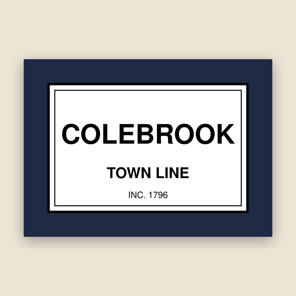 Colebrook Town Line Mug