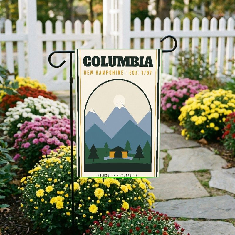 Columbia Garden Flag