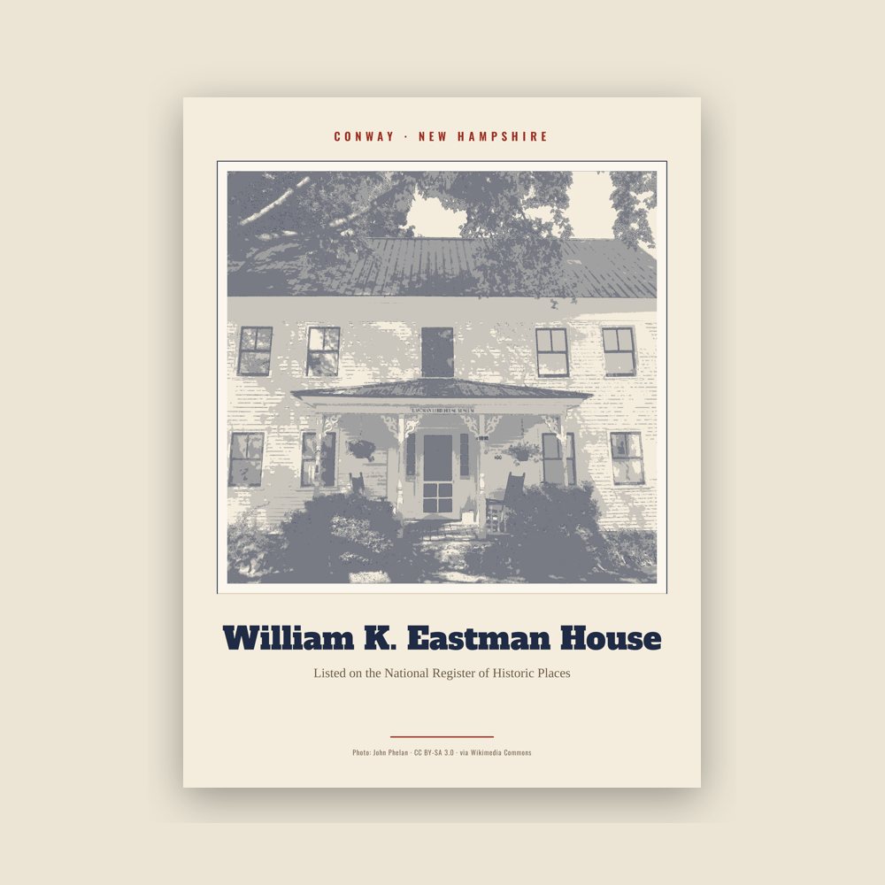 Conway William K. Eastman House Landmark Print