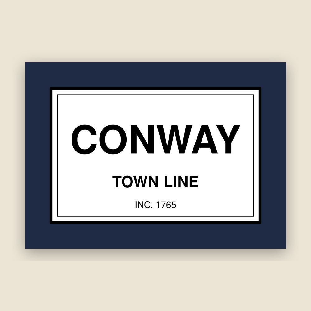 Conway Town Line Mug