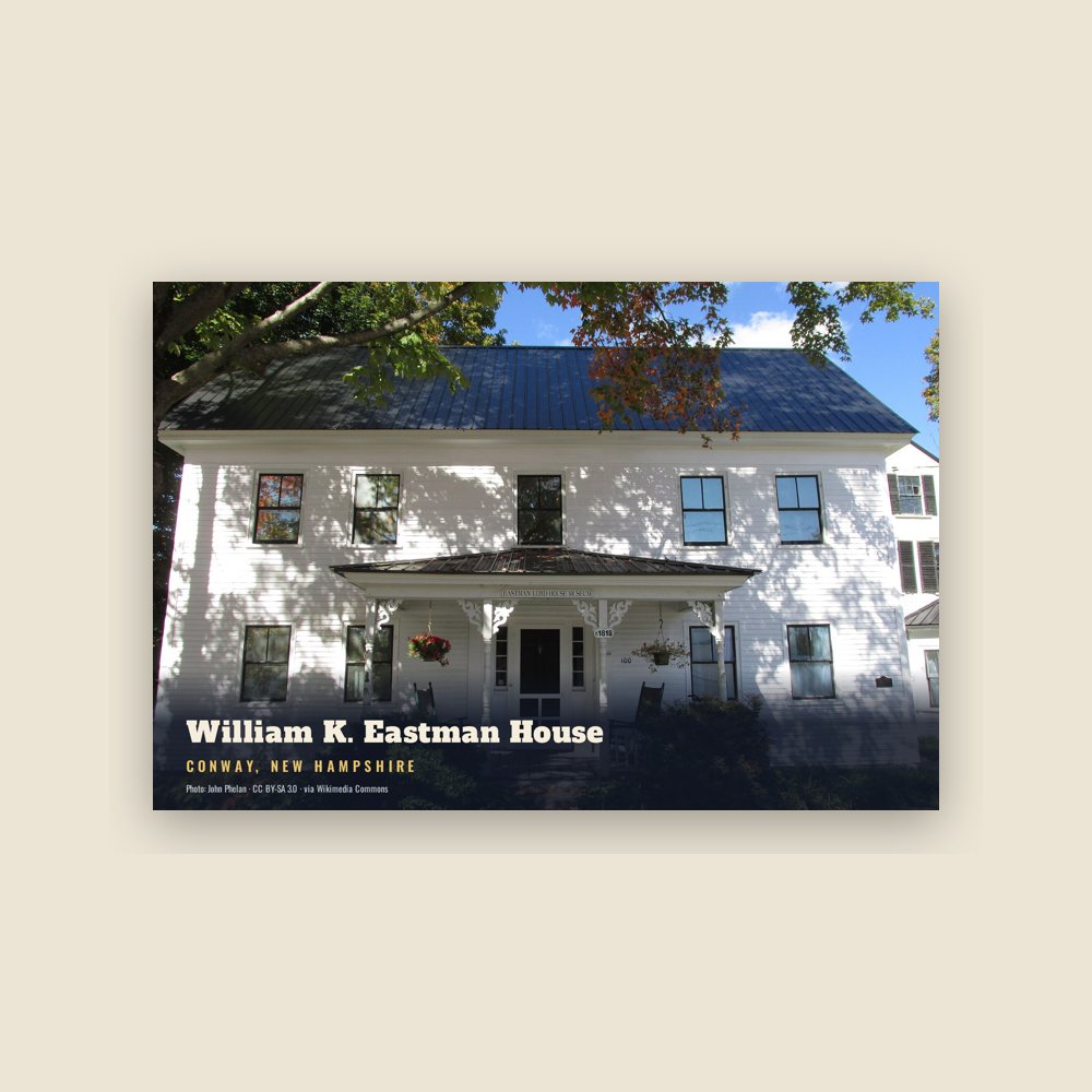 Conway William K. Eastman House Postcard