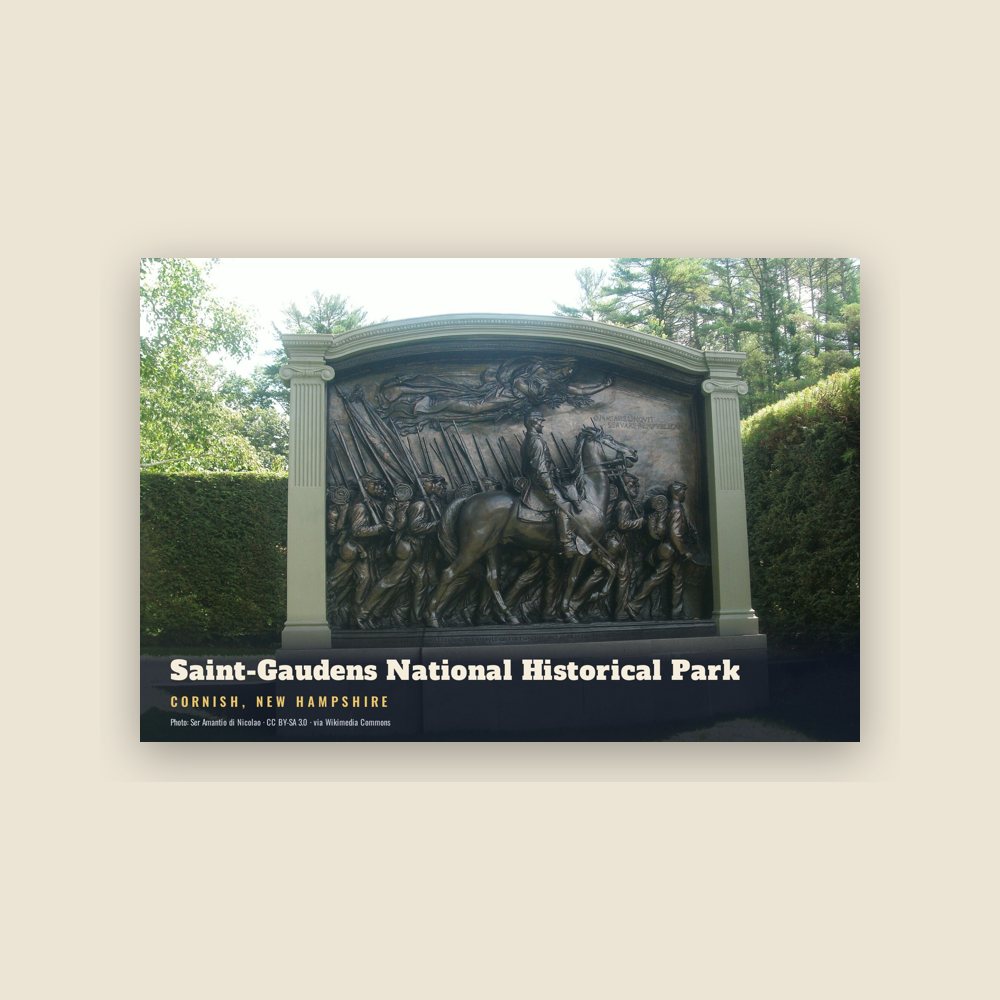 Cornish Saint-Gaudens National Historical Park Postcard