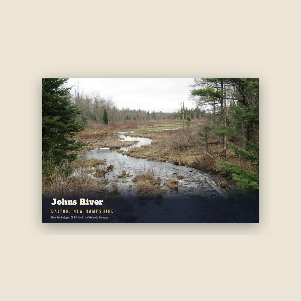 Dalton Johns River Postcard