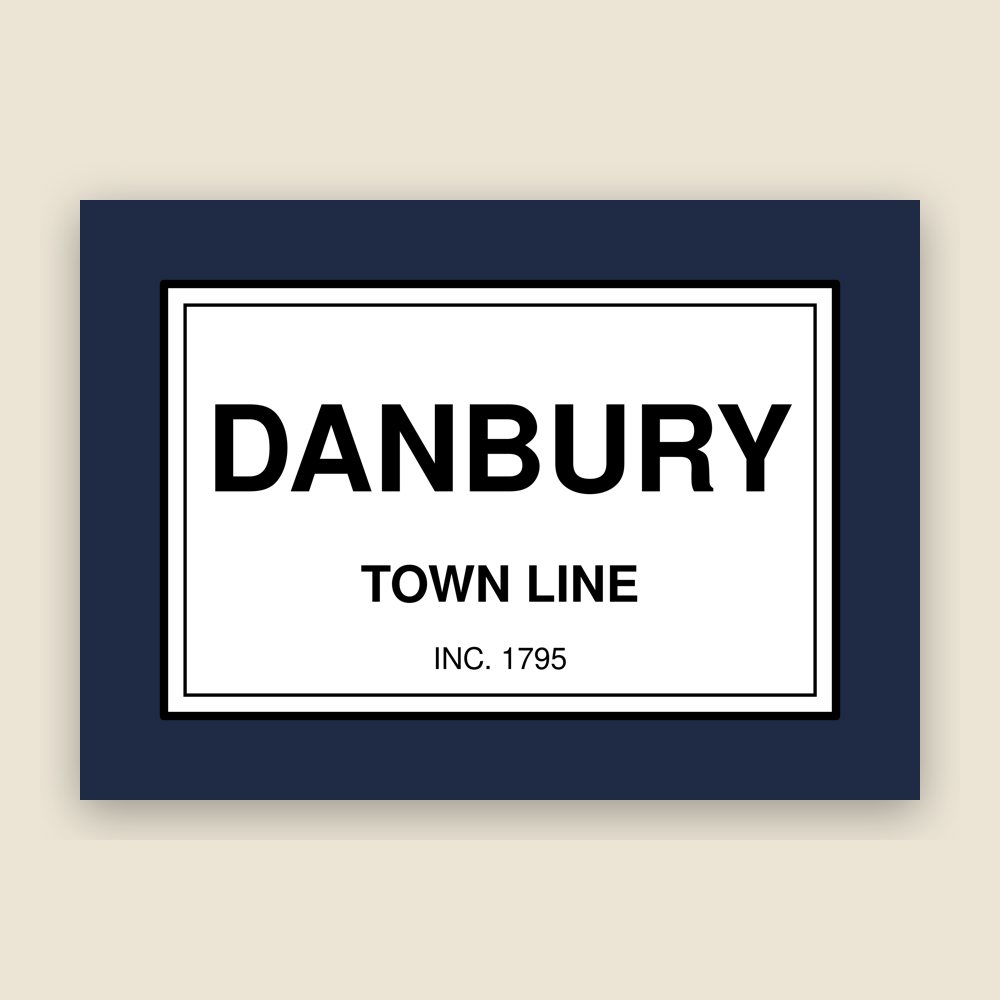Danbury Town Line Mug