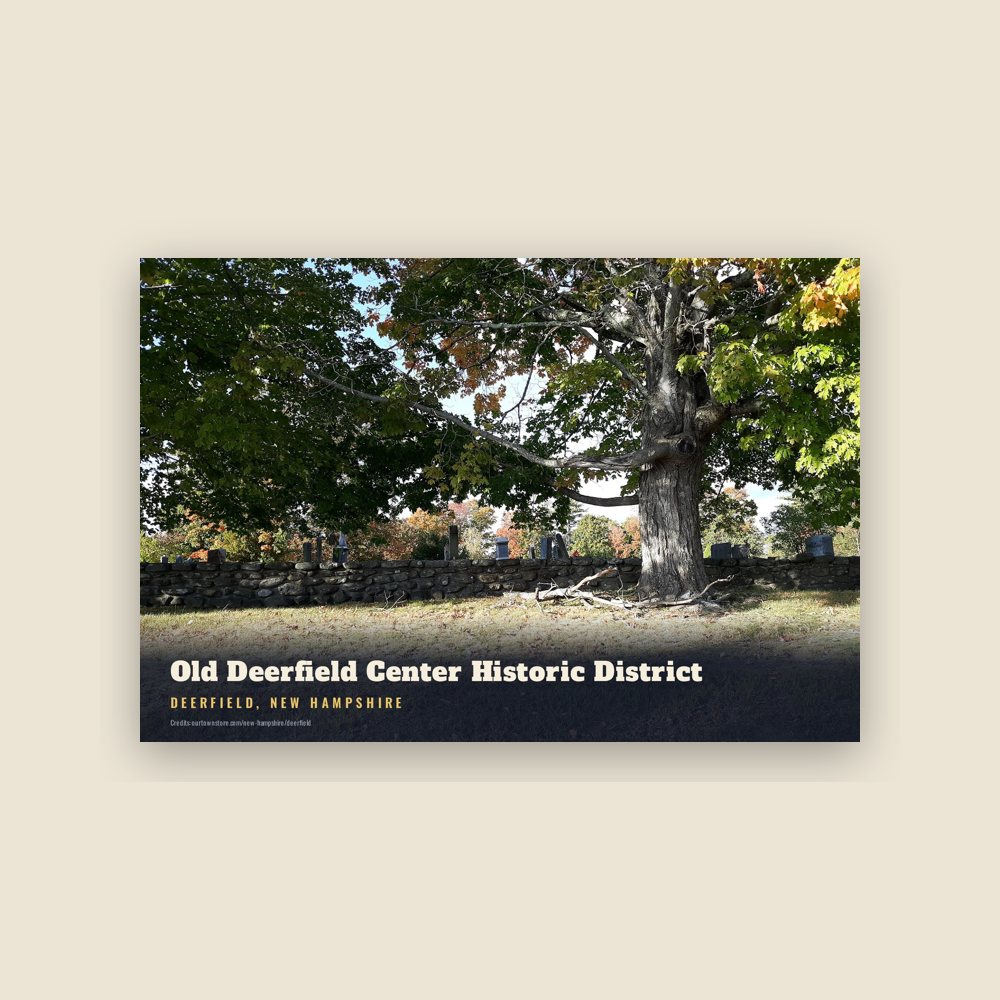 Deerfield Old Deerfield Center Historic District Postcard