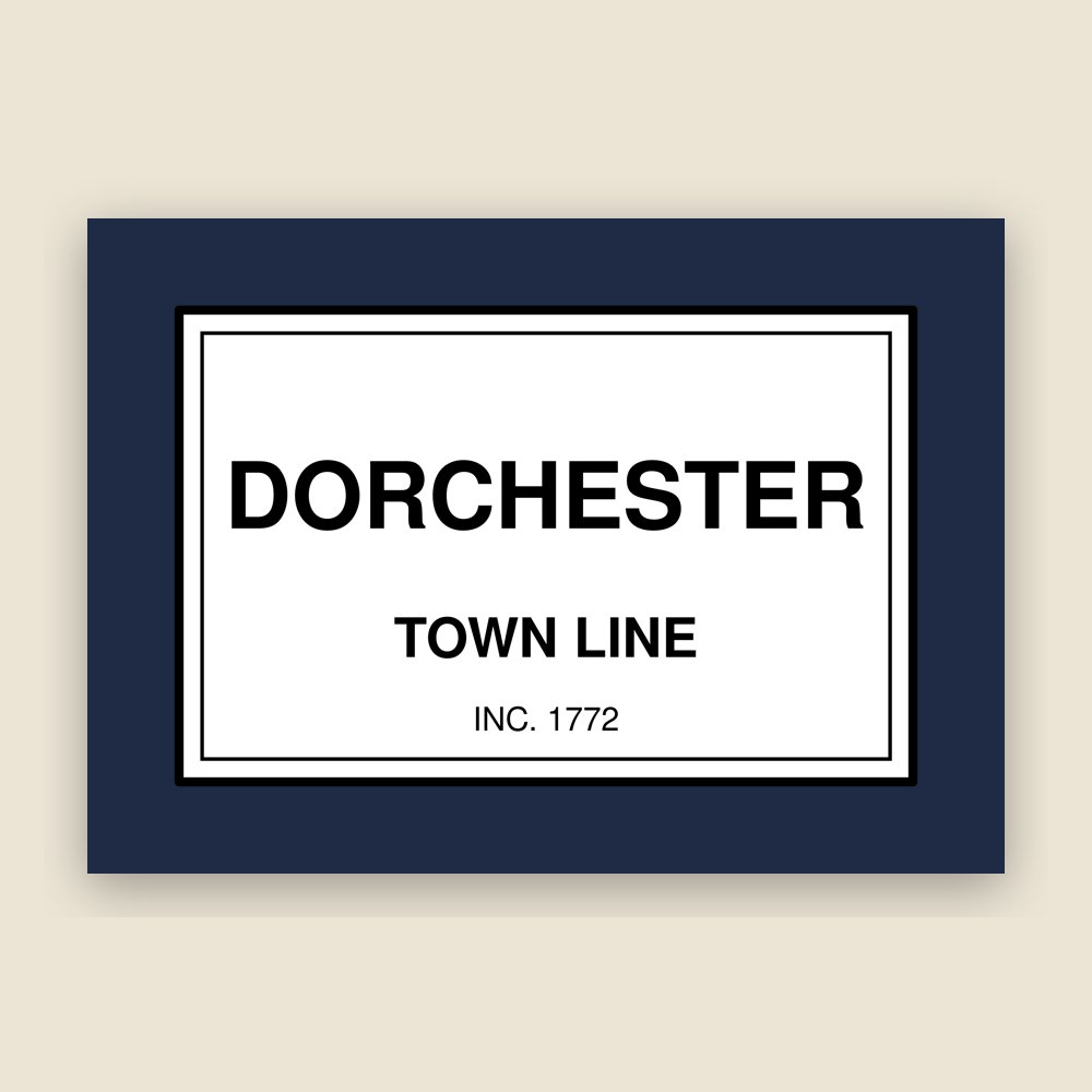 Dorchester Town Line Mug