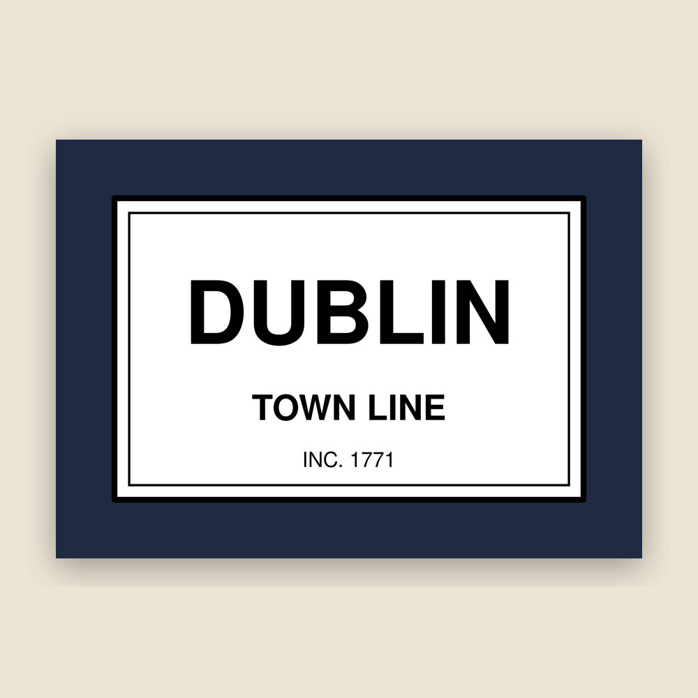 Dublin Town Line Mug