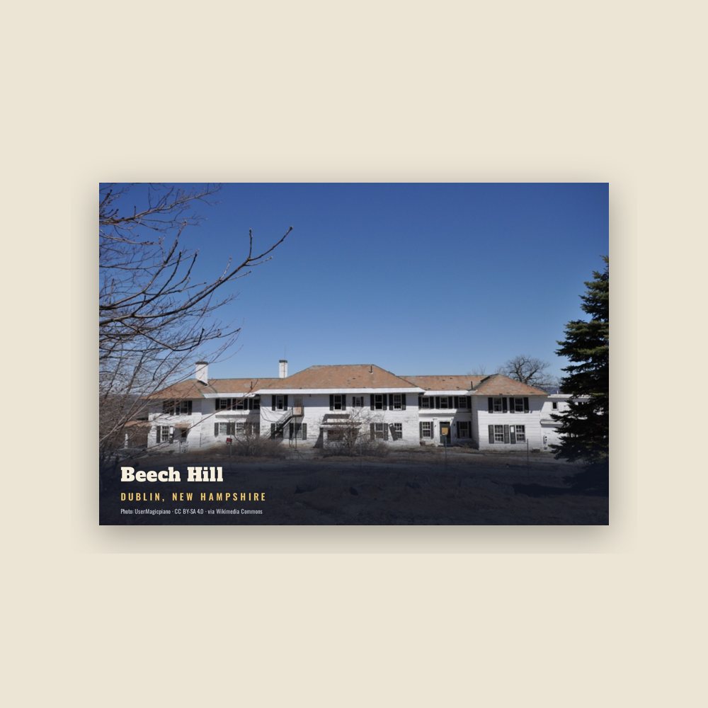 Dublin Beech Hill Postcard