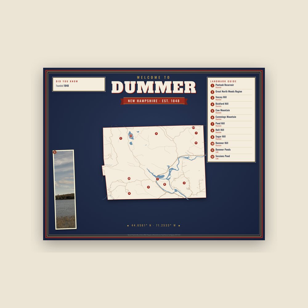 Dummer Map Placemat