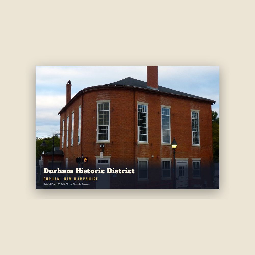 Durham Durham Historic District Postcard
