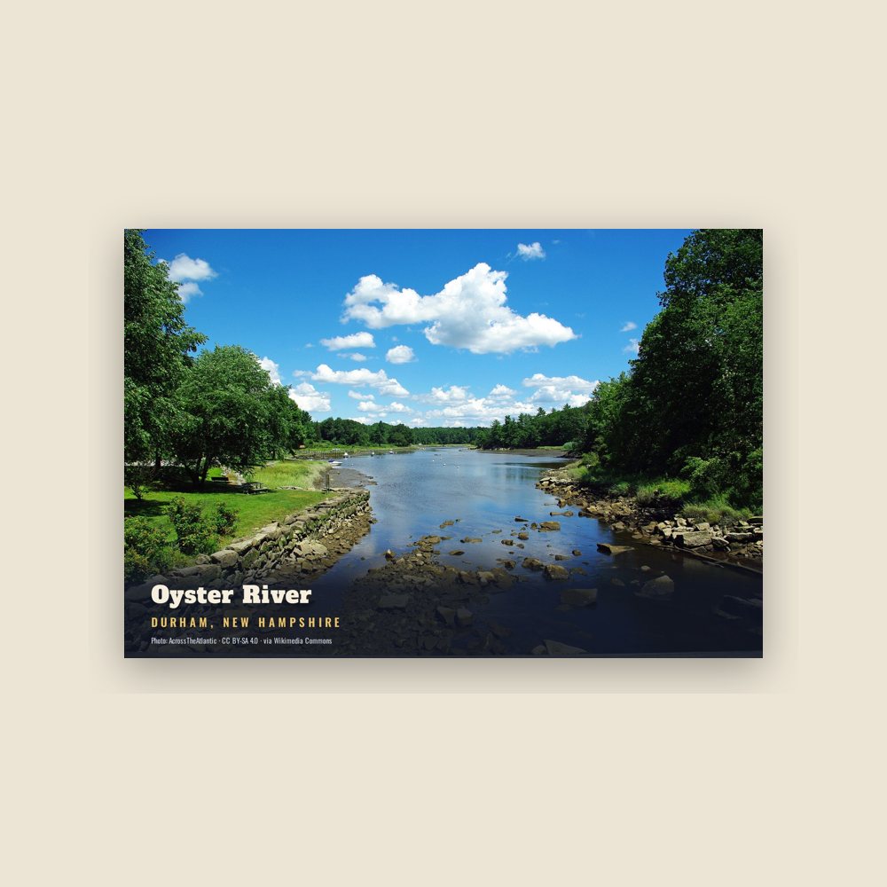 Durham Oyster River Postcard