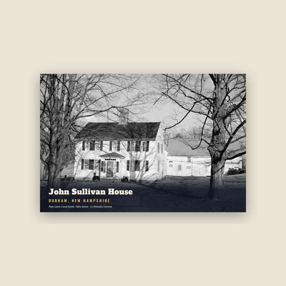 Durham John Sullivan House Postcard