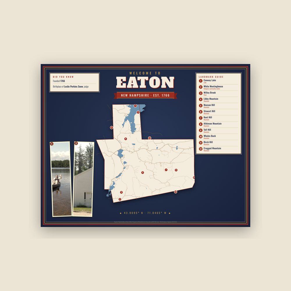 Eaton Map Placemat