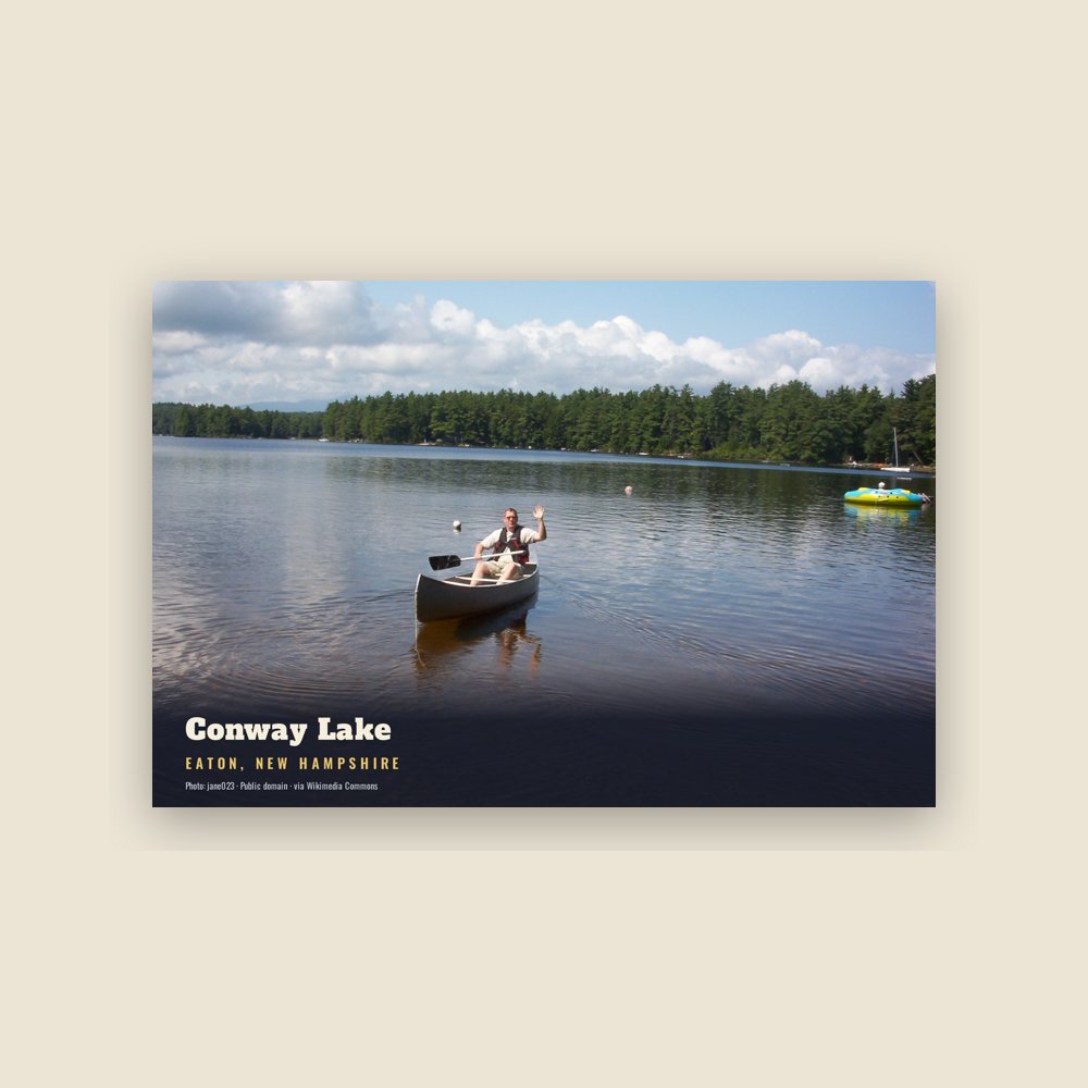 Eaton Conway Lake Postcard