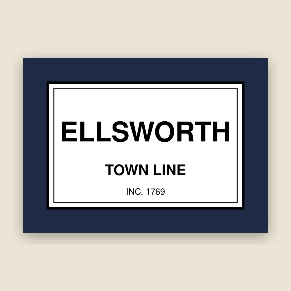 Ellsworth Town Line Mug