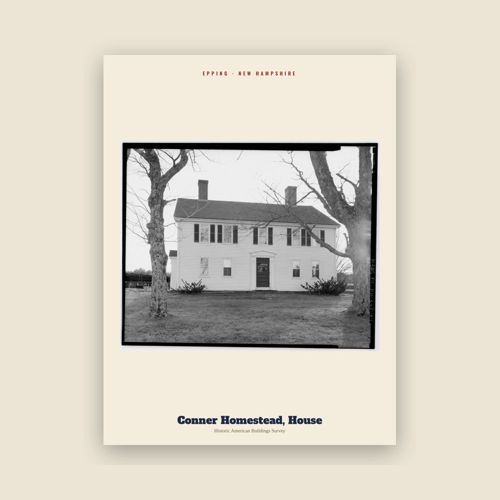 Epping Conner Homestead, House Archive Print