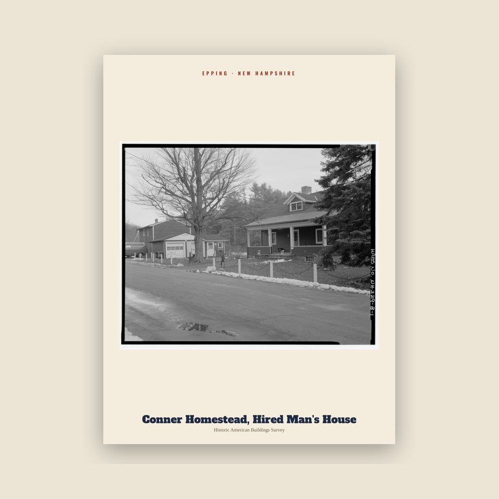 Epping Conner Homestead, Hired Man's House Archive Print