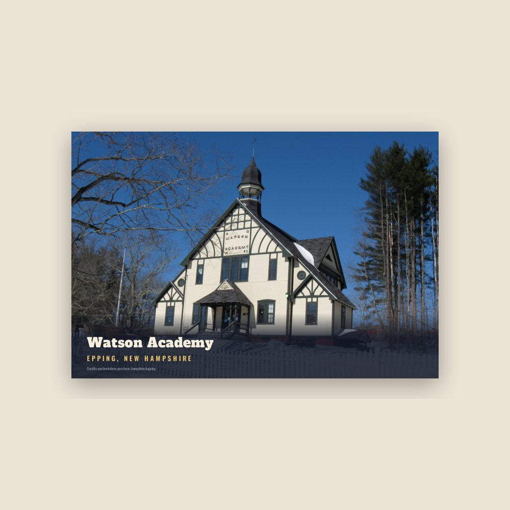Epping Watson Academy Postcard