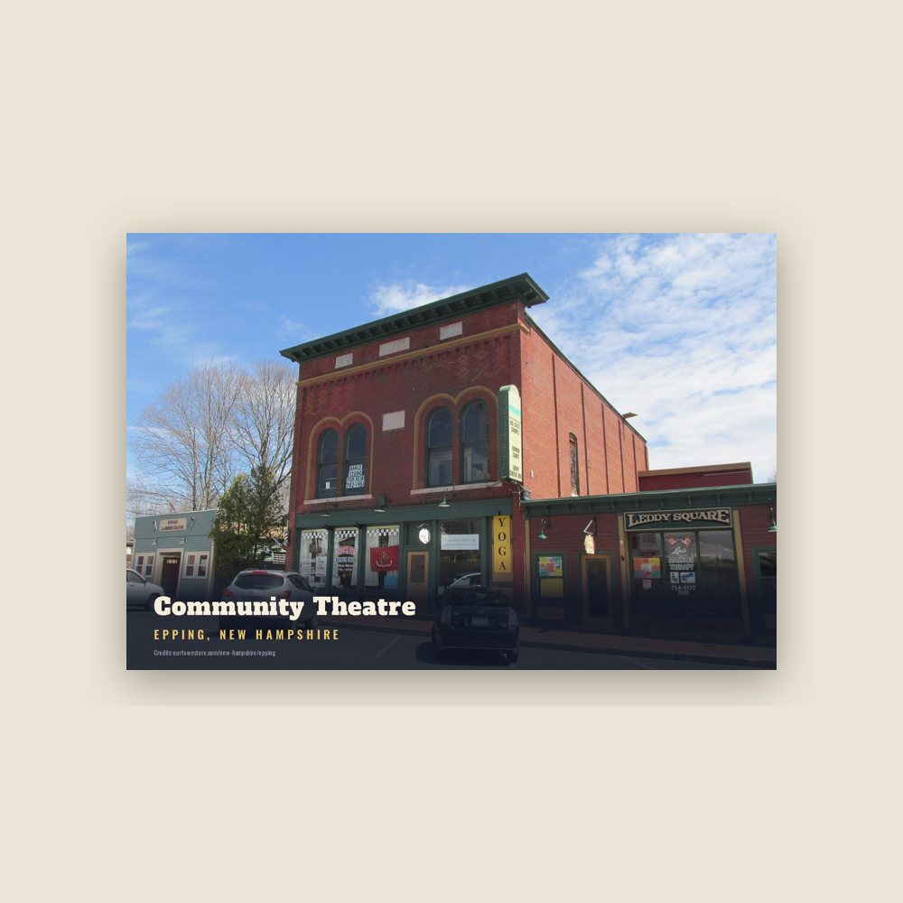 Epping Community Theatre Postcard