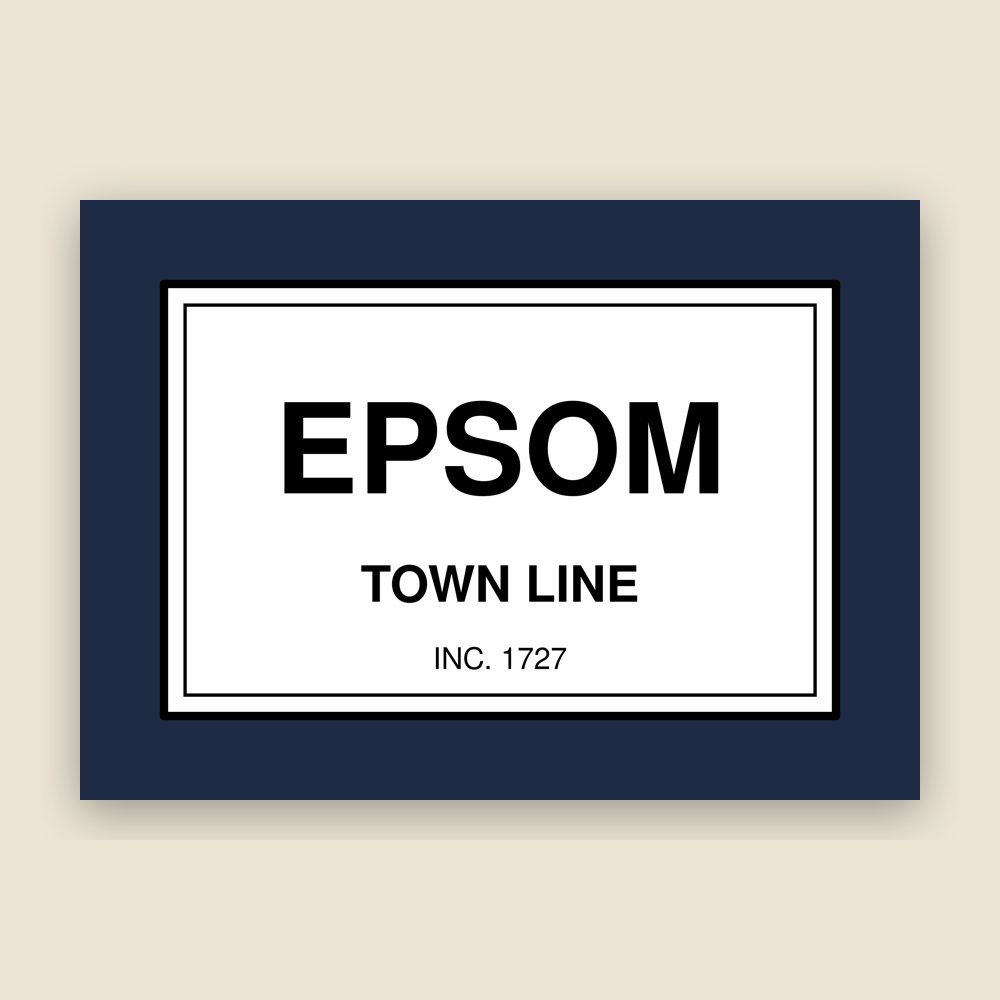 Epsom Town Line Mug