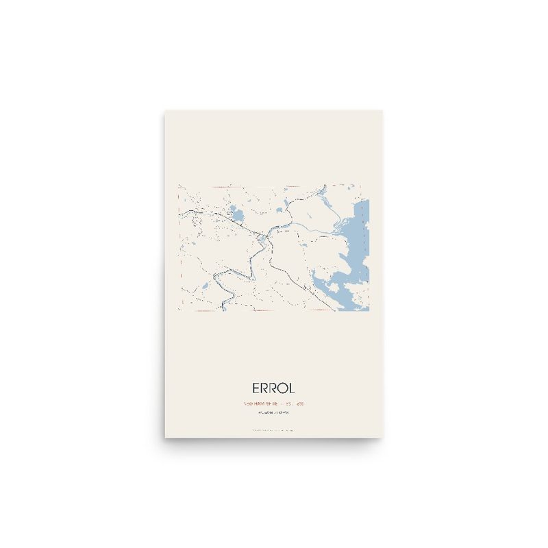 Errol Street Map Poster · Linen