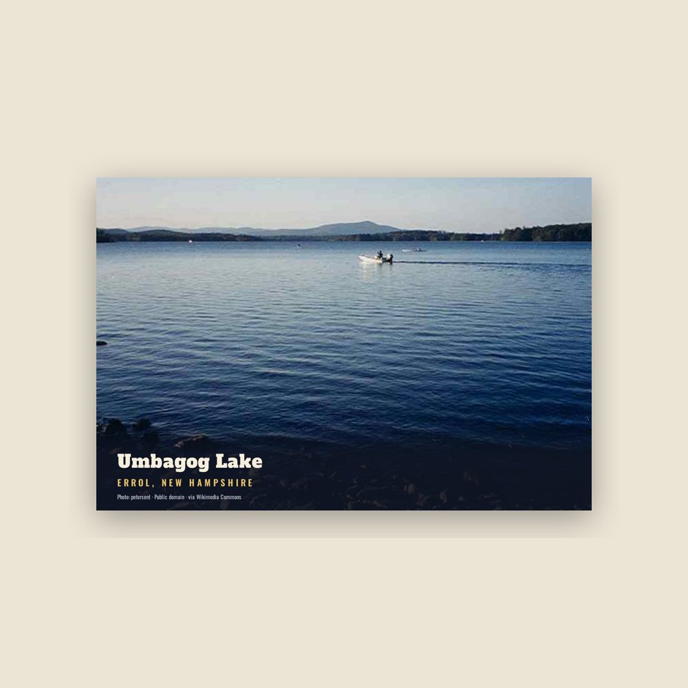 Errol Umbagog Lake Postcard