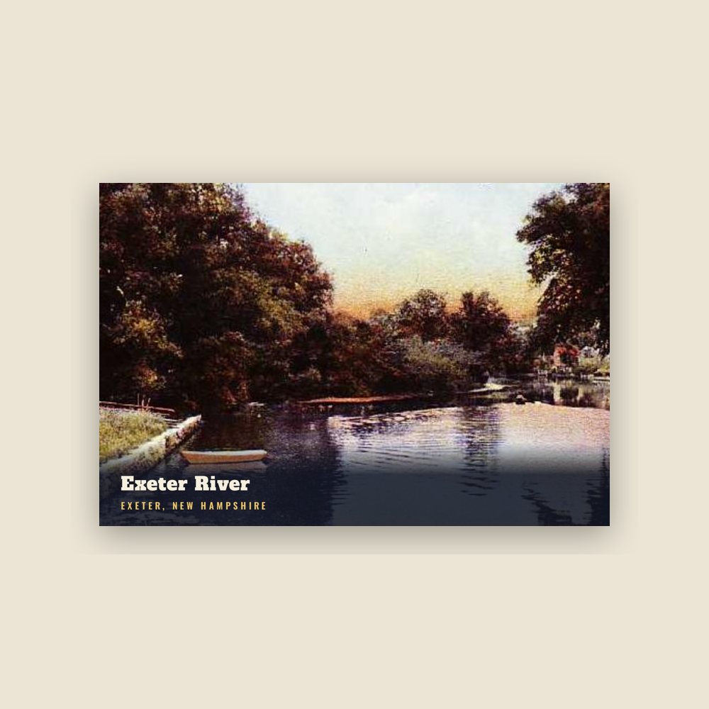 Exeter Exeter River Postcard
