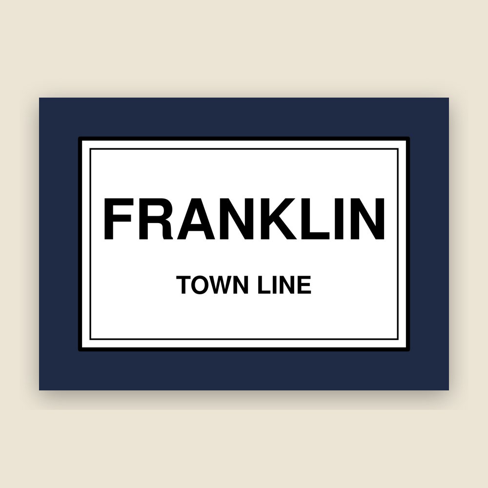 Franklin Town Line Mug