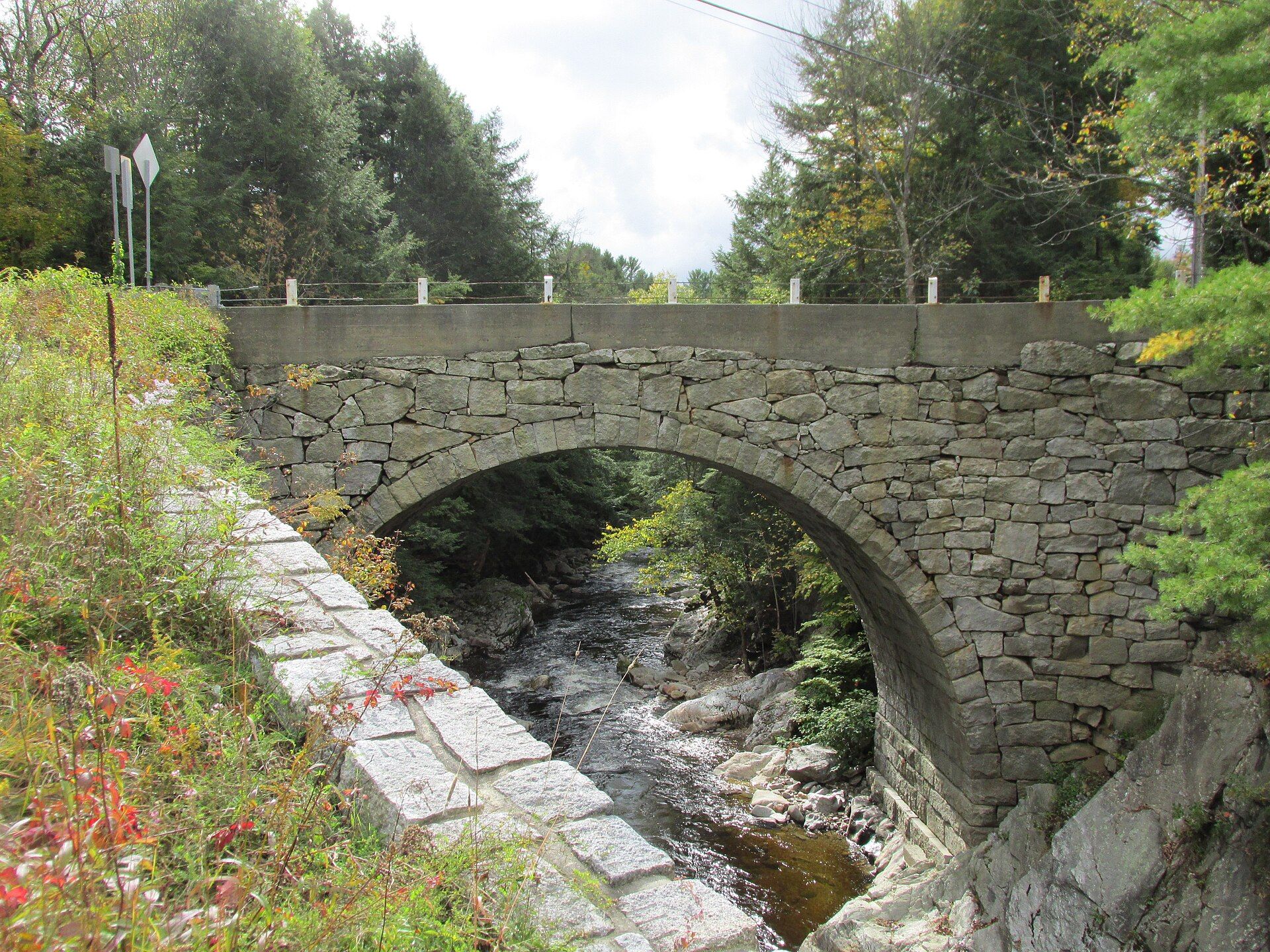 Gilsum Stone Arch Bridge, Gilsum, New Hampshire