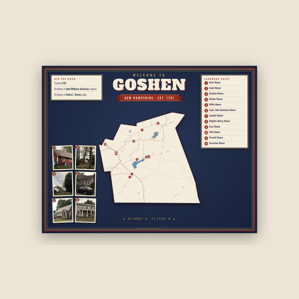Goshen Map Placemat