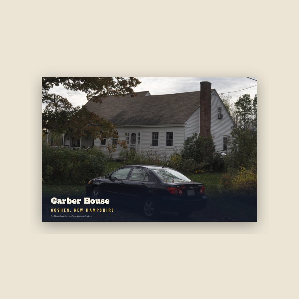 Goshen Garber House Postcard