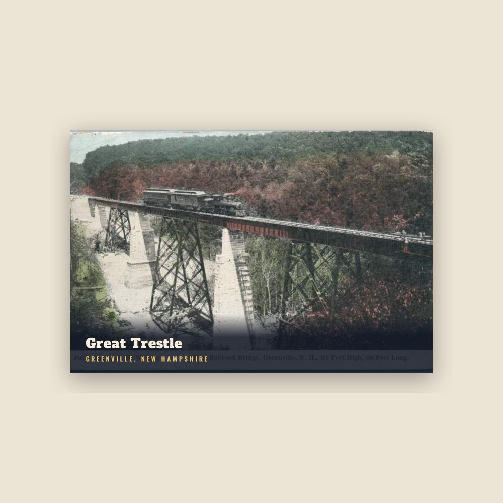 Greenville Great Trestle Postcard