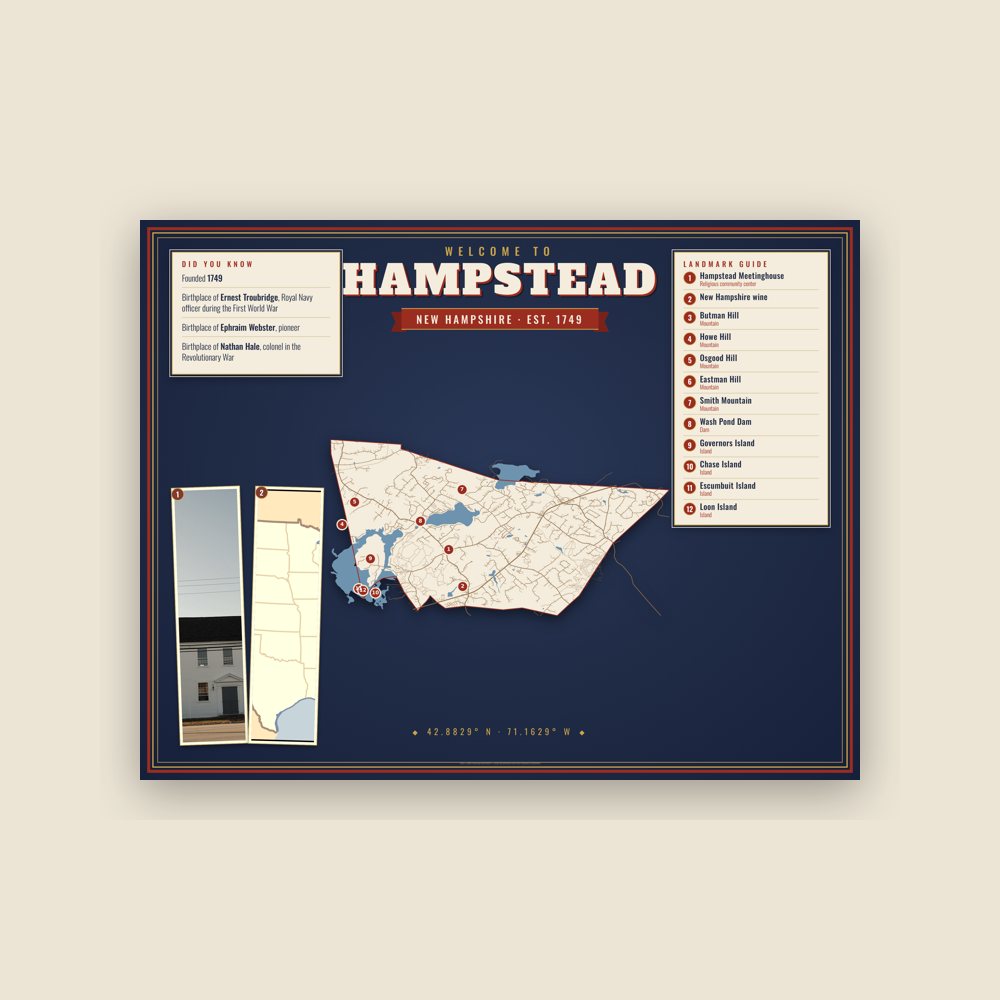 Hampstead Map Placemat
