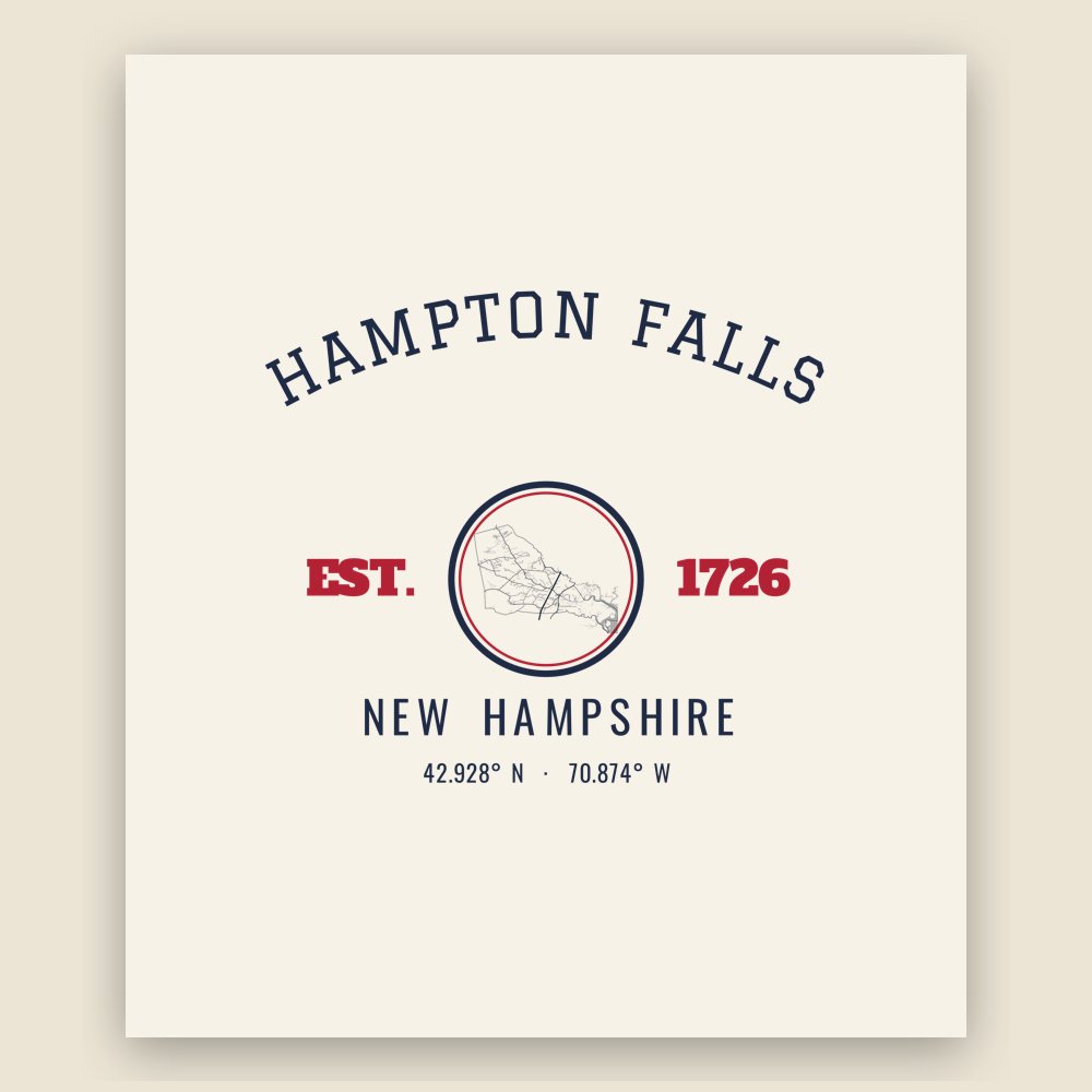 Hampton Falls Hometown Ornament