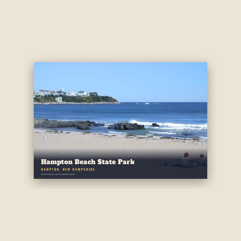 Hampton Hampton Beach State Park Postcard