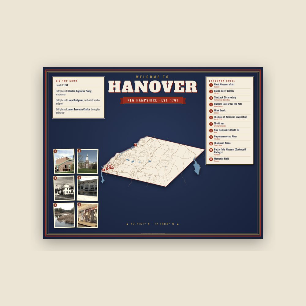 Hanover Map Placemat