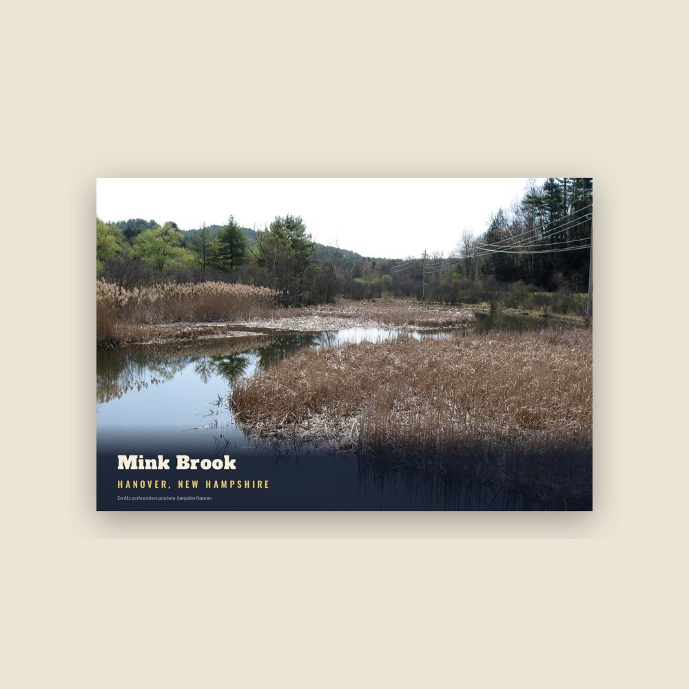 Hanover Mink Brook Postcard
