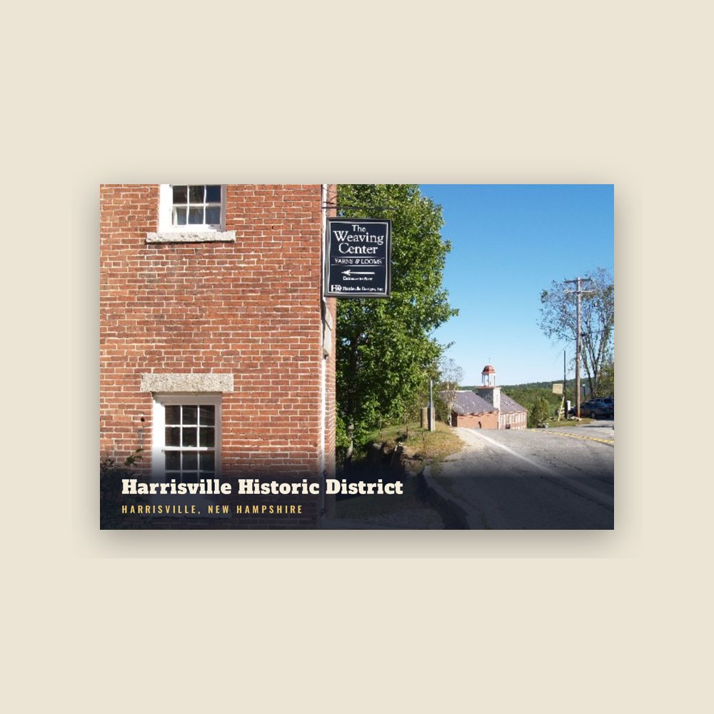 Harrisville Harrisville Historic District Postcard