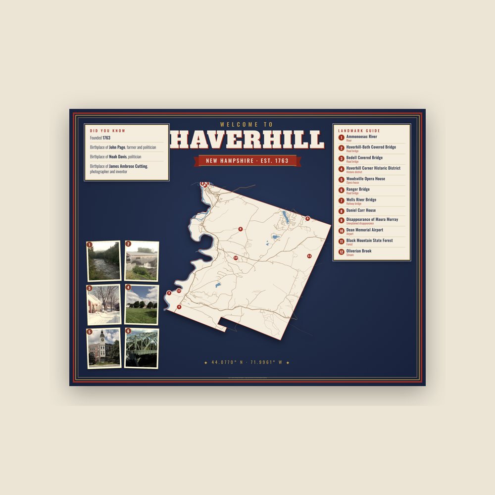 Haverhill Map Placemat