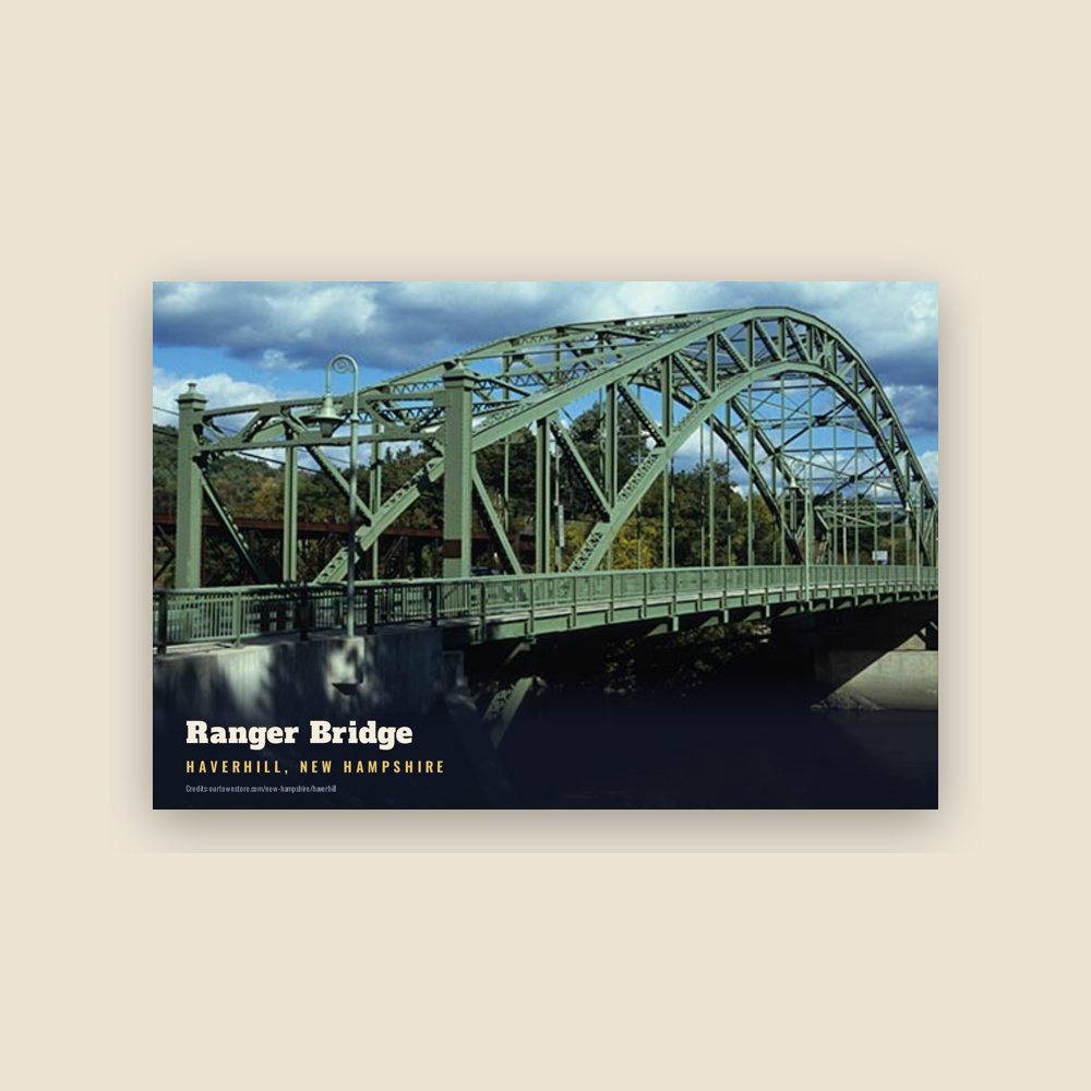 Haverhill Ranger Bridge Postcard